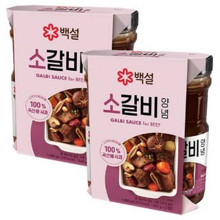 코스트코 씨제이 백설 소갈비양념 소갈비찜양념 840g x 4, 1개