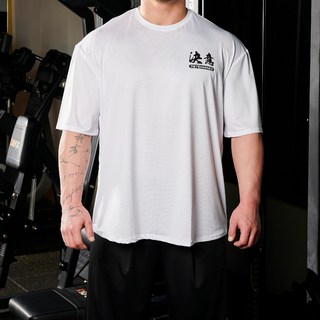 디터민드 메쉬홀﻿ 결의 베이직 오버핏 티셔츠