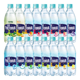 (쥬시마트)웅진식품 더 빅토리아 16가지맛 기획세트, 16개, 500ml