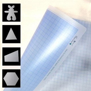 눈금 패턴시트 A3 템플레이트 패턴지