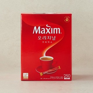 맥심 오리지날 믹스(11.8g x 250개) 2950g, 1개입, 11.8g, 250개