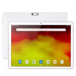 BDF 블루투스 와이파이 태블릿 PC 구글 안드로이드 11 지지대 3G 휴대폰 SIM 카드 4GB + 64GB ROM 10.1, 02 Tab add Cover Case_01 CHINA, 02 WHITE