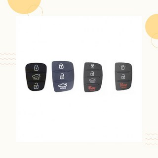 자동차 폴딩키 복사 자물쇠 리모컨 스마트키 열쇠 현대 기아, 1개, 1cl3 폴딩키고무버튼BK C