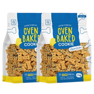 브리더랩 오븐베이크드 쿠키, 2개, 1kg, -