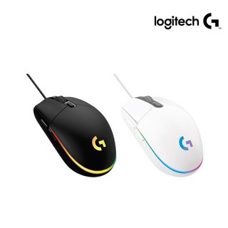 로지텍 G102 2세대 LIGHTSYNC 게이밍 유선마우스, G102 2세대 정품벌크, 화이트