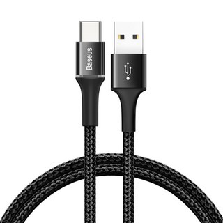 베이스어스 LED USB 유형 C 케이블