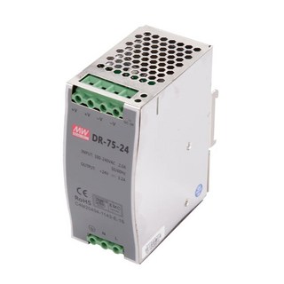 DR-75 Din 레일 전원 공급 장치 DR-75W24V3.2A 12V6.3A 75W DC DR-75-12 DR-75-15 DR-75-24 DR-75-36 DR-75-48, 01 DR-75-12 12V6.3A, 1개