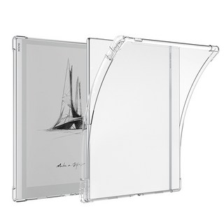 소프트 TPU 투명 충격 방지 케이스 펜 슬롯이 있는 크랙 방지 커버 Boox Note X3 Pro X3s Go 10.3 BooxGo N, 03 BOOX Note X3 Pro, 01 공간, 1개