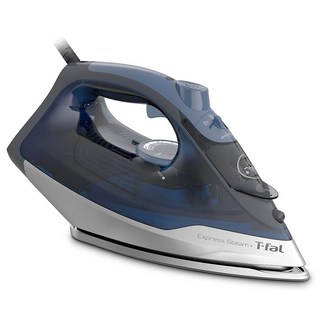 옷용 T-Fal 울트라글라이드 스팀 다리미 듀릴륨 밑판 정밀 팁 미끄럼 방지 자동 꺼짐 1800와트 다림질 FV5841U0, 1600 watts, 1600-Watts