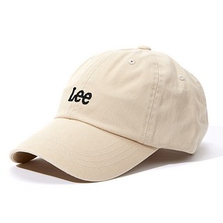 Lee 스몰 트위치 로고 코튼 커브 볼캡