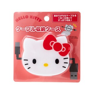 산리오 헬로키티 코드 선 USB 케이블 정리 수납 케이스