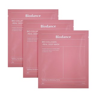 바이오던스 바이오 콜라겐 리얼 딥 마스크 수면마스크팩 하이드로겔