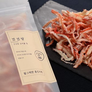 [건건당] 발그레한 홍진미채 300g 국내가공 진미채 무표백, 1개