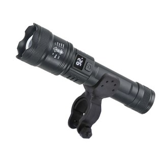 220V 충전식 자전거랜턴 COB타입 손전등 20W