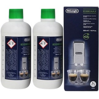 드롱기 커피머신 청소 관리 세척 세척액 물때제거 석회제거제 500ml, 2개