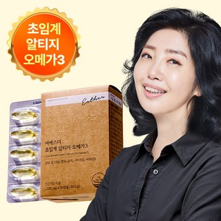 [본사직영] 여에스더 초임계 알티지 오메가3 1020mg 국민영양 프로젝트, 30정, 1박스