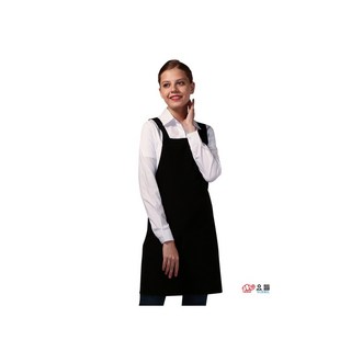 요들 PK462 핑클(미니)넓은끈 앞치마 /앞치마/ 블랙(M L), 1개, 블랙M