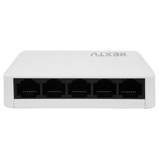 (NEXT 4005GS MINI) 5포트 기가비트 미니 스위칭허브 월마운트홀, NEXT-4005GS MINI, 1개