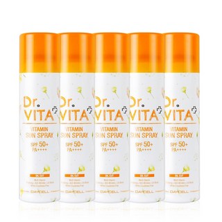 데이셀 닥터비타 비타민 선스프레이 SPF50+ PA++++, 5개, 150ml