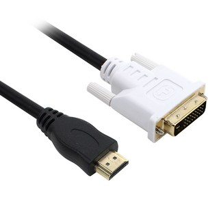 넥시 HDMI to DVI 듀얼 케이블 1.5m NX197, 1개, 선택없음
