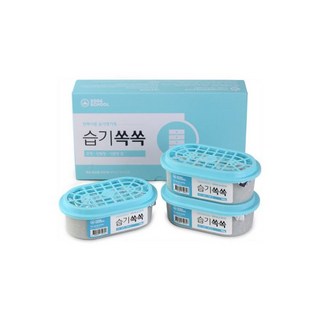 반복사용 습기제거제 습기쏙쏙 제습제 3개 세트 / 선물