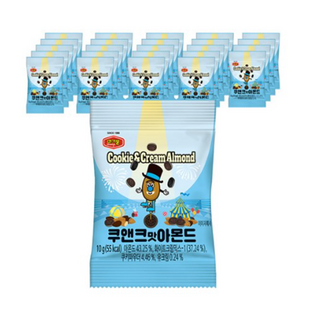 머거본 쿠앤크맛 아몬드, 10g, 50개 아몬드책