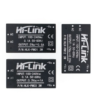 AC220 to DC 미니 전원 공급 장치 모듈, HLK-5M12(12V5W), 1개