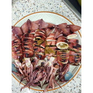 급냉 한입 통찜오징어
