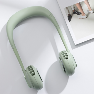 핑크폭스 USB 넥밴드 선풍기 휴대용 손이자유로운 개인용 미니