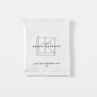 라이크 드립백 브라질 세하도, 1개, 30개입, 8mg