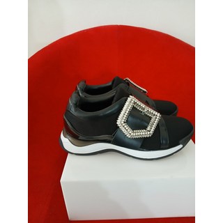 [중*고] 슈콤마보니 문빔2 큐빅 스니커즈 36 (NB11148)