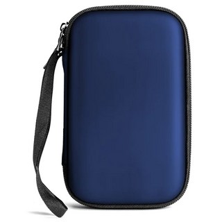 MAIWO 하드 디스크 드라이브 케이스 2.5 인치 외장 드라이브 휴대용 HDD SSD 박스 보조배터리 보관 여행 가방 블랙