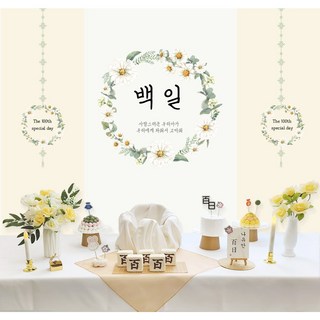 반납없이 평생소장 백일상 돌상 아가이름 주문 제작, {