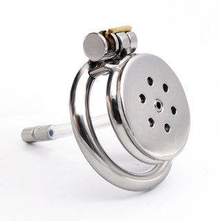 쏴롱 작고 간결한 실리콘 요플 정조대 40mm C-136, 실리콘관, 1개 대표 이미지 - 여자 정조대 추천