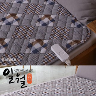 일월 전자파없는 탄소 매트 카본 전기매트, 탄소매트 더블