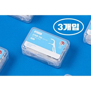 이너딥 교정용 교정치실 트윈 플렉스 플로스, 3개, 50개입