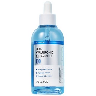 웰라쥬 리얼 히알루로닉 블루 100 앰플 100ml + 75ml 세트, 2개