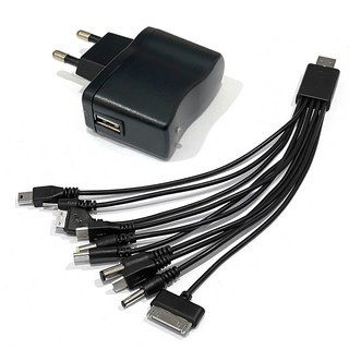 가정용 5V 1A 멀티커넥터 케이블 – C타입, 마이크로 5핀, 미니 5핀, 라이트닝 30핀, 노키아 3.5mm/4.0mm, PSP 호환, 10-in-1 애니콜충전기 가정용 5V 1A 멀티커넥터 케이블 – C타입, 마이크로 5핀, 미니 5핀, 라이트닝 30핀, 노키아 3.5mm/4.0mm, PSP 호환, 10-in-1 애니콜충전기