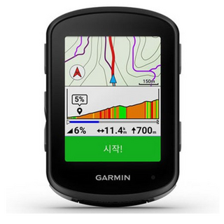 가민 엣지 540 사이클링 GPS 속도계 스피드 센서 + 케이던스 센서 + HRM Dual 모니터 세트, 검정, 1개