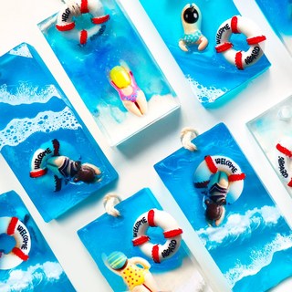 마타바 수영 피규어 비누 만들기 DIY 키트