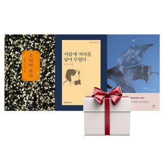 채식주의자 (리마스터판)+소년이 온다+서랍에 저녁을 넣어두었다 (전3권+증정책1)노벨문학상 한강 소설, 단품, 단품