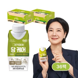 그린비아 당케어 균형영양식 곡물맛, 200ml x 36개 당뇨뉴케어