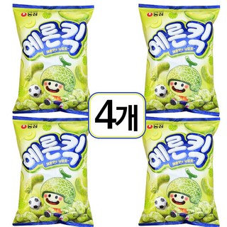 농심 메론킥, 60g, 4개