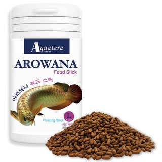 아쿠아테라 아로와나 푸드 스틱 스몰바이트 S 2.1mm, 1개, 300ml