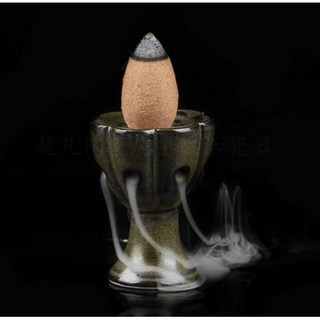 F 2023 핫 드래곤 향 버너 연기 역류 최고의 콘 홀더 미니 사무실 책상 집 장식 찻집, 1.A