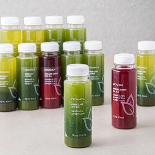 올가니카 2Days 클렌즈 탑 주스, 190ml × 12개, 12개, 190ml