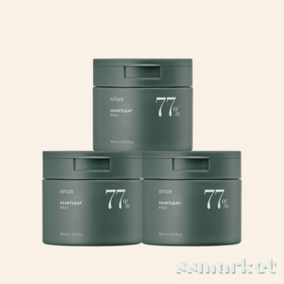 아누아 어성초77 토너 패드 3통 210매 수부지 닦토, 3개