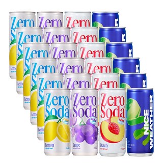 클룹 제로소다 250ml 4종 혼합