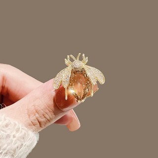 여성용 고급 브로치 옷 정장 진주 액세서리를 고정하는 고급 핀이 있는 브로치