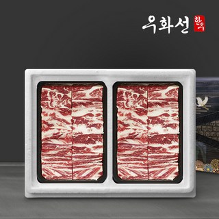 [우화선한우]암소 숙성한우 1등급 프리미엄 한우찜갈비세트 1.6kg(800gx2팩)냉동, 2개, 800g